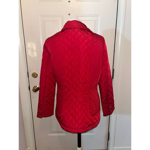 Calvin Klein Red Puffer Jacket / Coat Large Winter - Picture 5 of 16